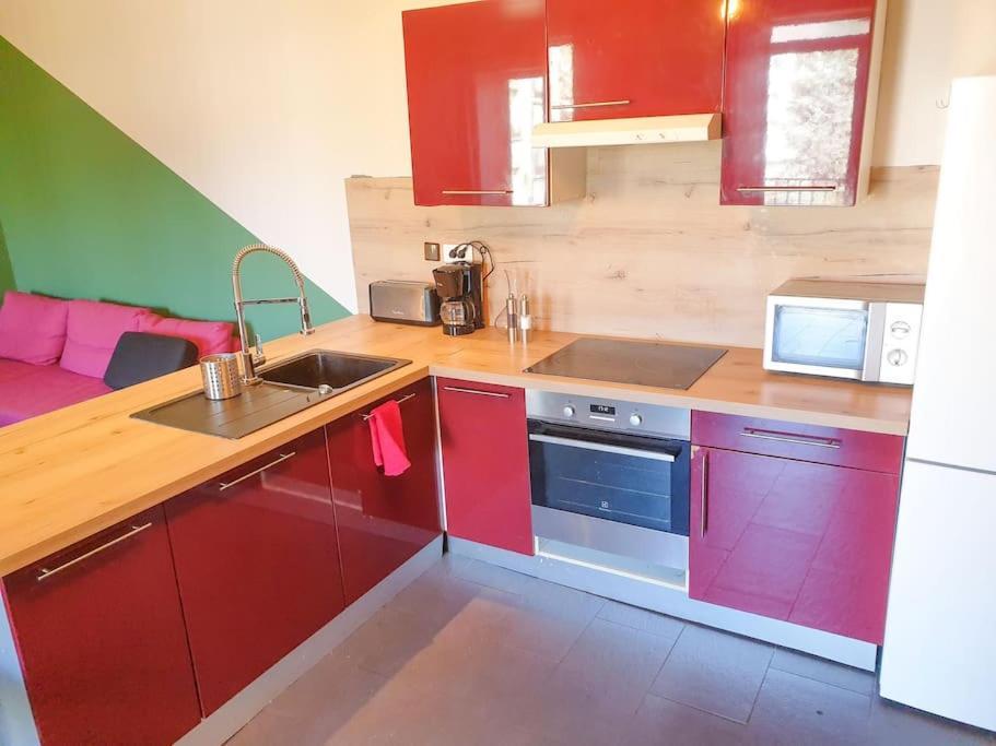 Spacieux Appartement Au Calme 15Min Sud De Lyon Proche Metro Et Gare Confluence Aquarium Gerland Oullins Exteriör bild